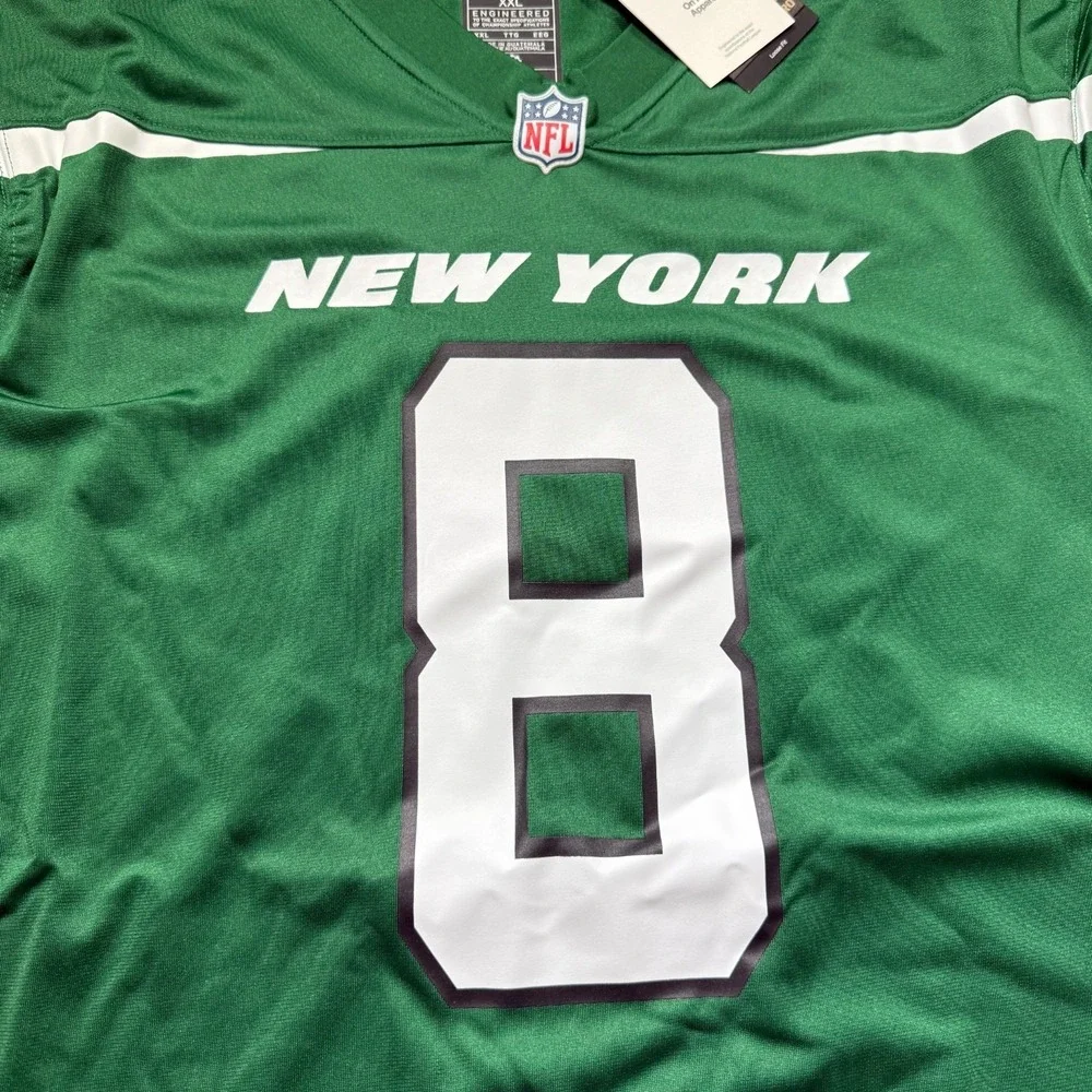 Nike New York Jets Aaron Rodgers Jersey Mens‎ Size 2XL Green NFL NWT